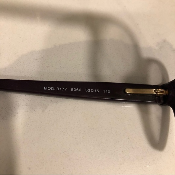 Versace Prescription Eyeglasses Purple Model 3177 5066 5215 140 - Picture 5 of 6